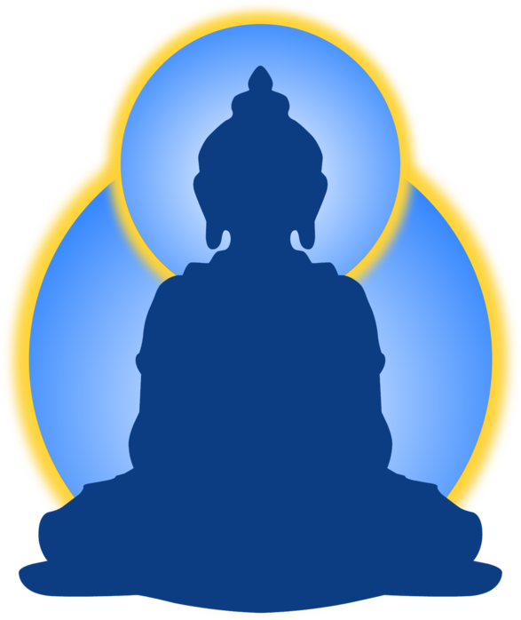 Blue Buddha Image